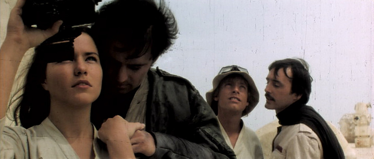 Luke's friends in a deleted scene from Star Wars 