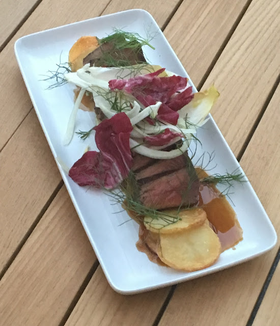 The Albion Rooftop, South Melbourne, beef short loin