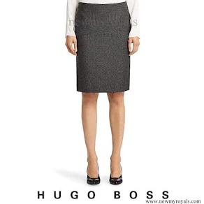 Princess Marie wore Hugo Boss Skirt