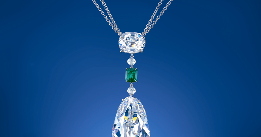 Jewelry News Network: Necklace With Two Golconda Diamonds Could Fetch ...