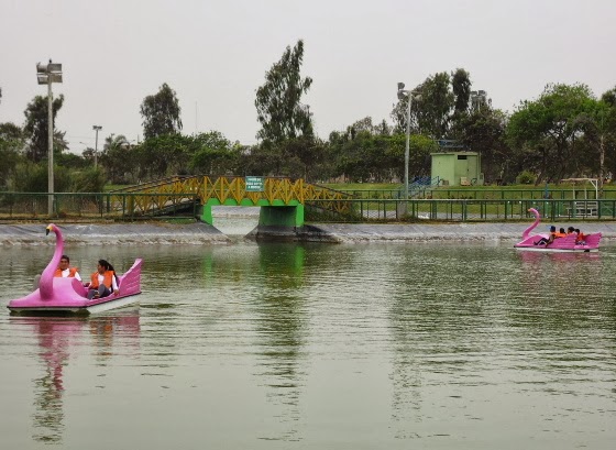 LUGARES TURÍSTICOS EN PERÚ: LAGUNA DEL PARQUE SINCHI ROCA (COMAS)