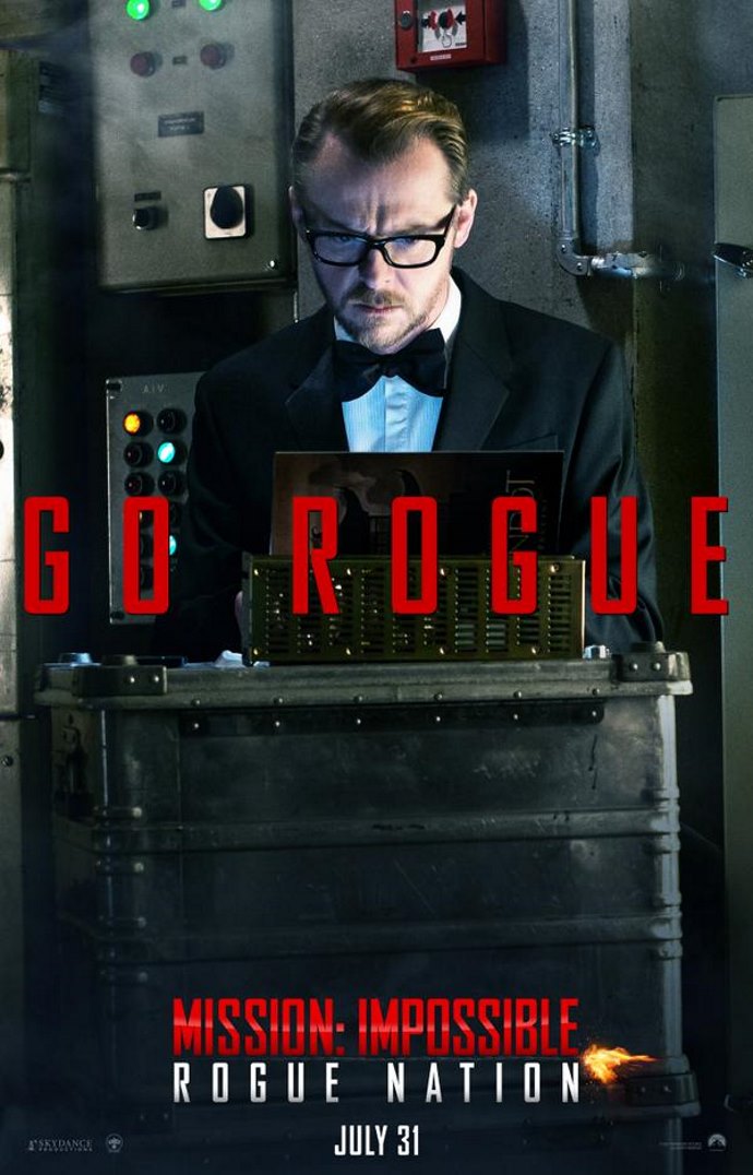 Poster 6: Mission Impossible - Rogue Nation
