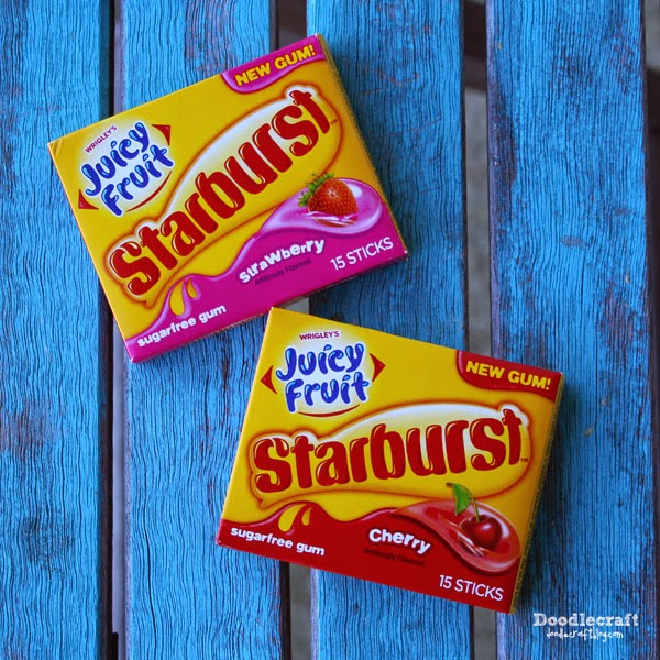 Juicy Fruit® Gum with Starburst® Flavors!