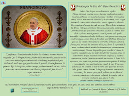 Oración por la Paz del Papa Francisco