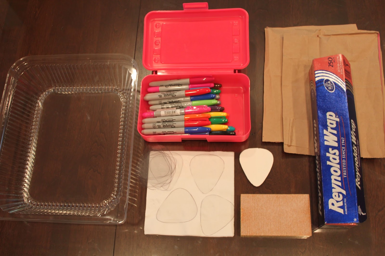 Keeping up with the Kiddos DIY Guitar Picks