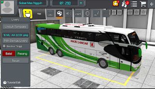 Review Livery Bus Bussid Avante Maju Lancar ets 2
