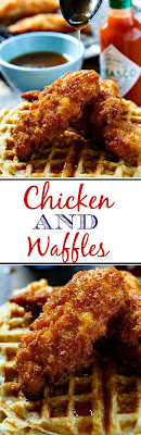 chicken waffles spicysouthernkitchen source