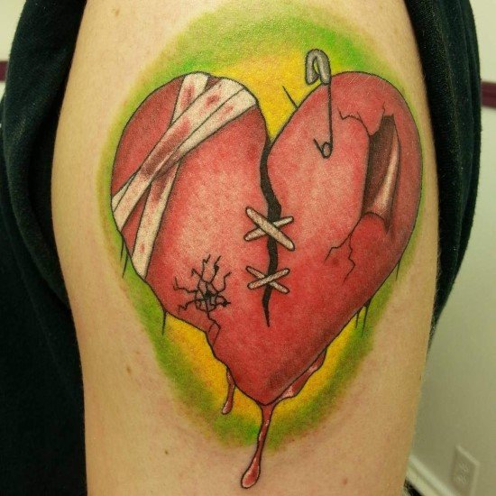 Tatuagens de coração Tatuagens de coração