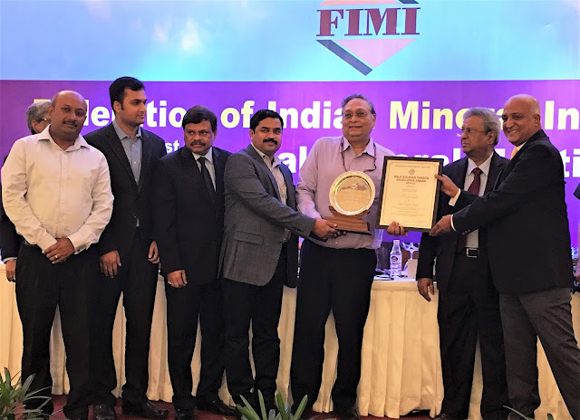 Tata Steel’s Noamundi Iron Mine awarded FIMI Excellence Award Tata Steel’s Noamundi Iron Mine awarded FIMI Excellence Award