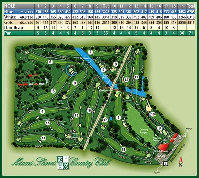 The Florida Golf Course Seeker Miami Shores Country Club
