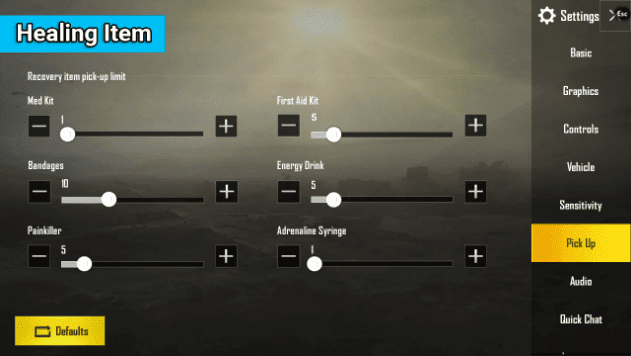 Cara Setting Auto Pick Up Terbaik PUBG Mobile Cara Setting Auto Pick Up Terbaik PUBG Mobile