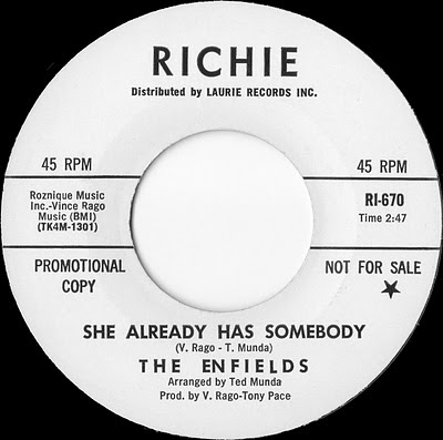 The_Enfields,garage_psychedelic-rocknroll,ted_munda,She_Already_Has_Somebody,1966