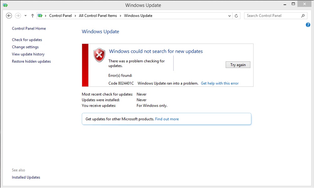 Install windows update. Update control windows 10.