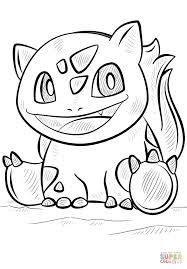 Bulbasaur coloring page 3