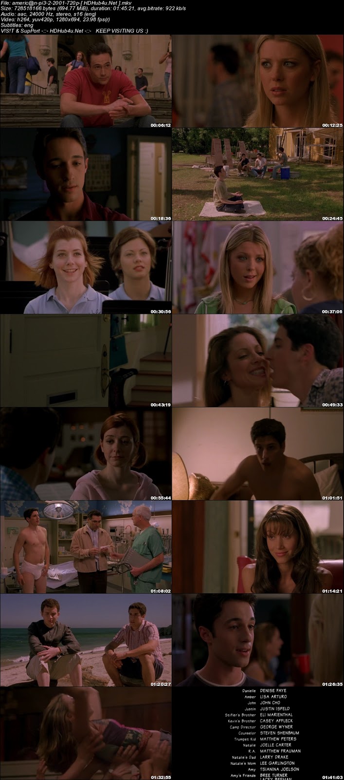 American Pie 2 2001 English 480p BluRay Esubs 300MB Download
