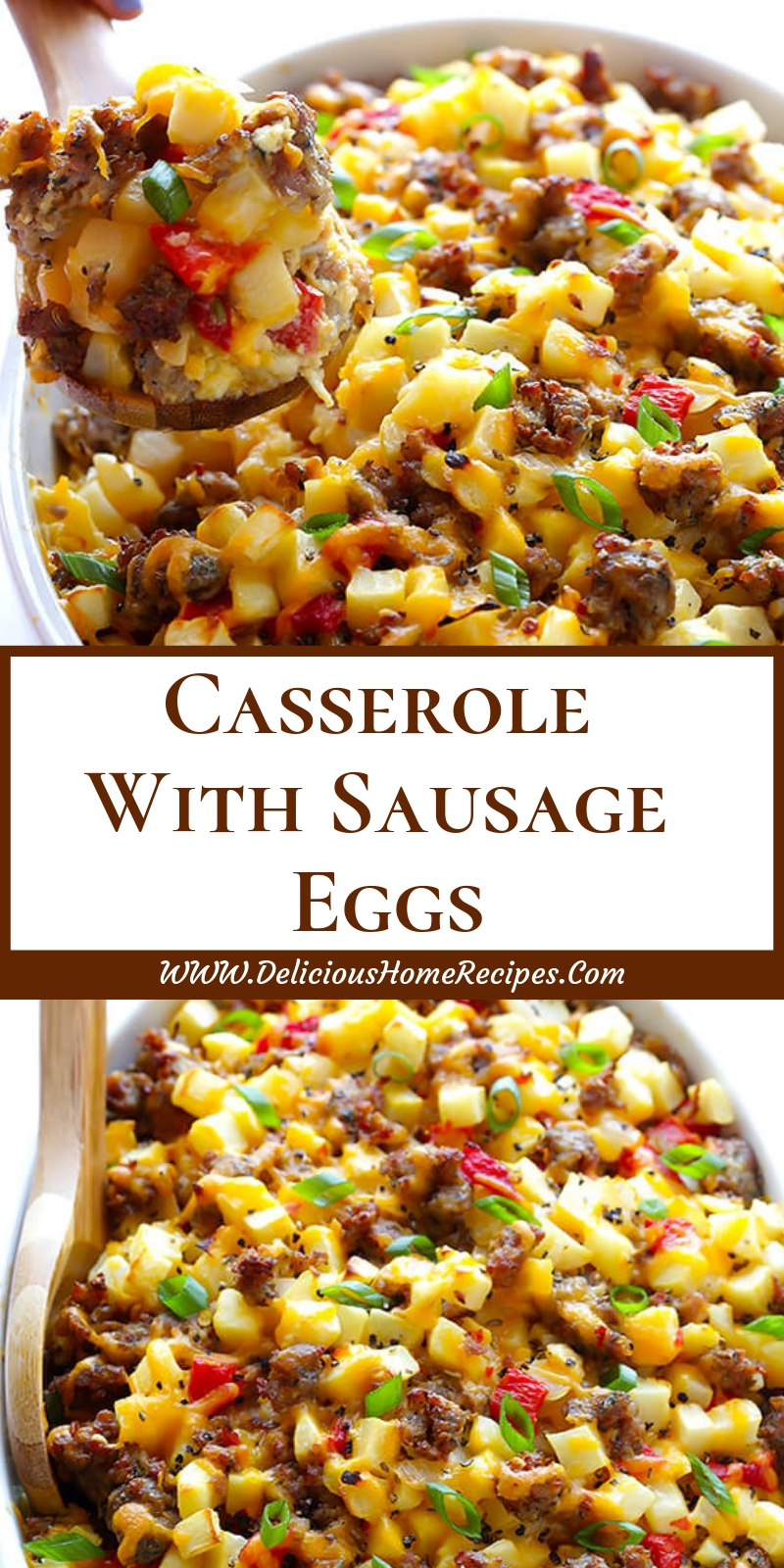 Casserole With Sausage Eggs Casserole With Sausage Eggs