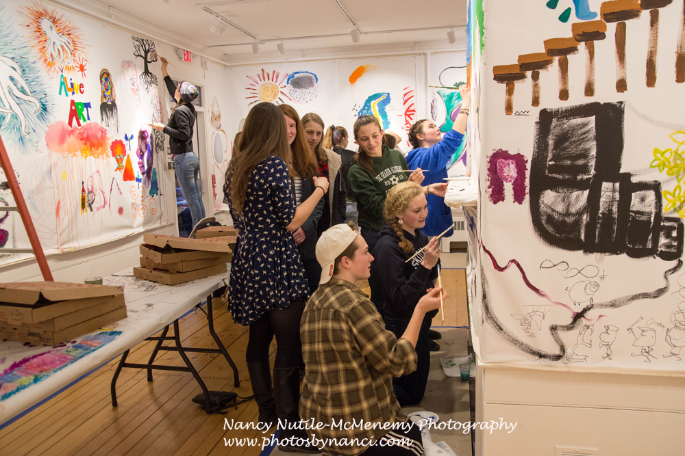 Teen Night at ArtisTree in South Pomfret VT ArtisTreeVT 