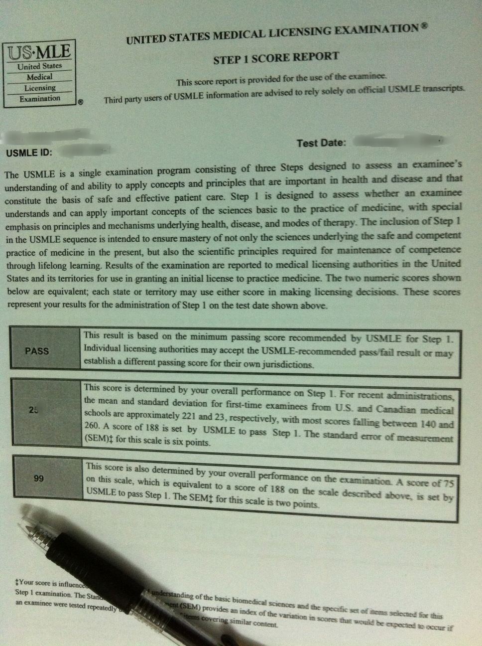 Usmle Cs Score Report | Transcripts – JAENEA