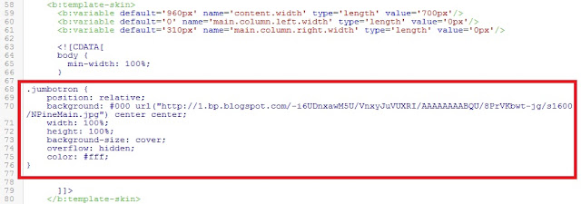 bootstrap Adding the Bootstrap jumbotron CSS section