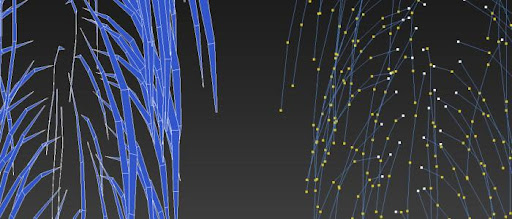 FibersMesh to 3dsmax Splines