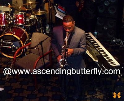 Saxophone Player Kim Waters,  performing, Angela Bofill Tribute Experience