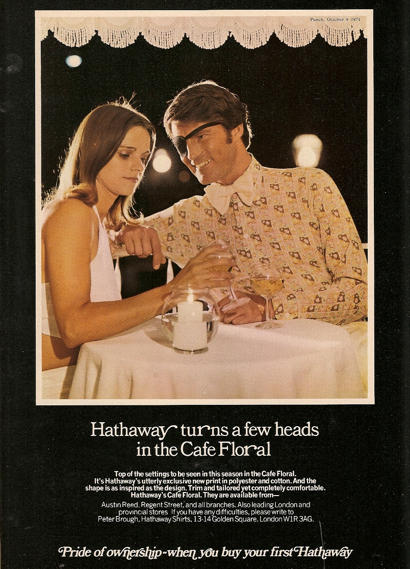 What We Wore Then Menswear ads from "Punch", 1974