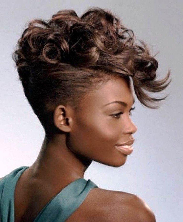 Mohawk Black Hairstyles For Women | Popular New Hairstyles