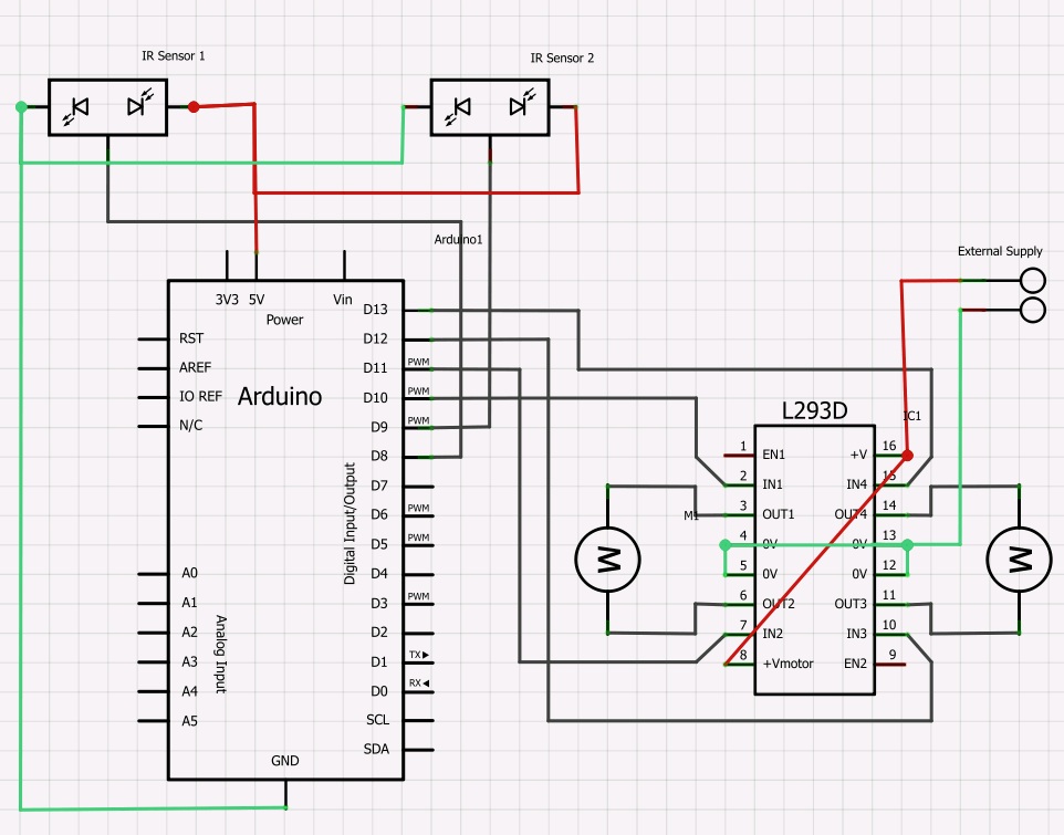 Line Follower Robot using Arduino | Programming Codes