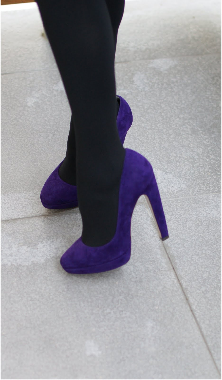Purple Roses ragazze Frilly calze Varie Taglie