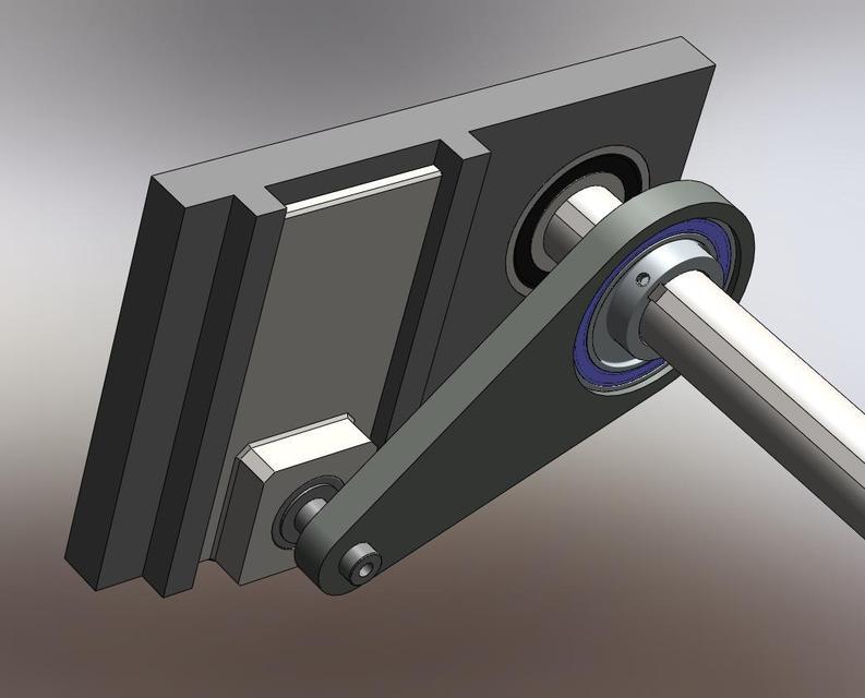282. Bearing with off center shaft mechanism Free download 3D models