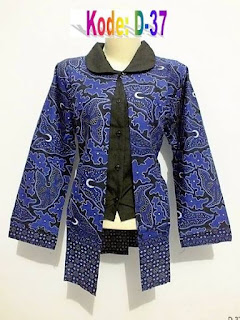 Baju Batik Guru 2 Motif Lengan Panjang Baju Batik Guru 2 Motif Lengan Panjang