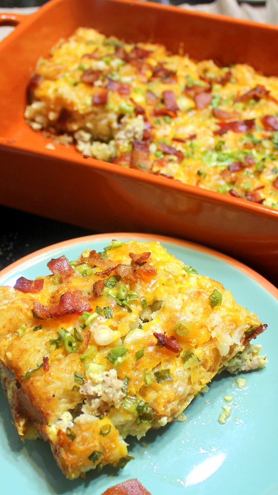 cheesy tater tot casserole