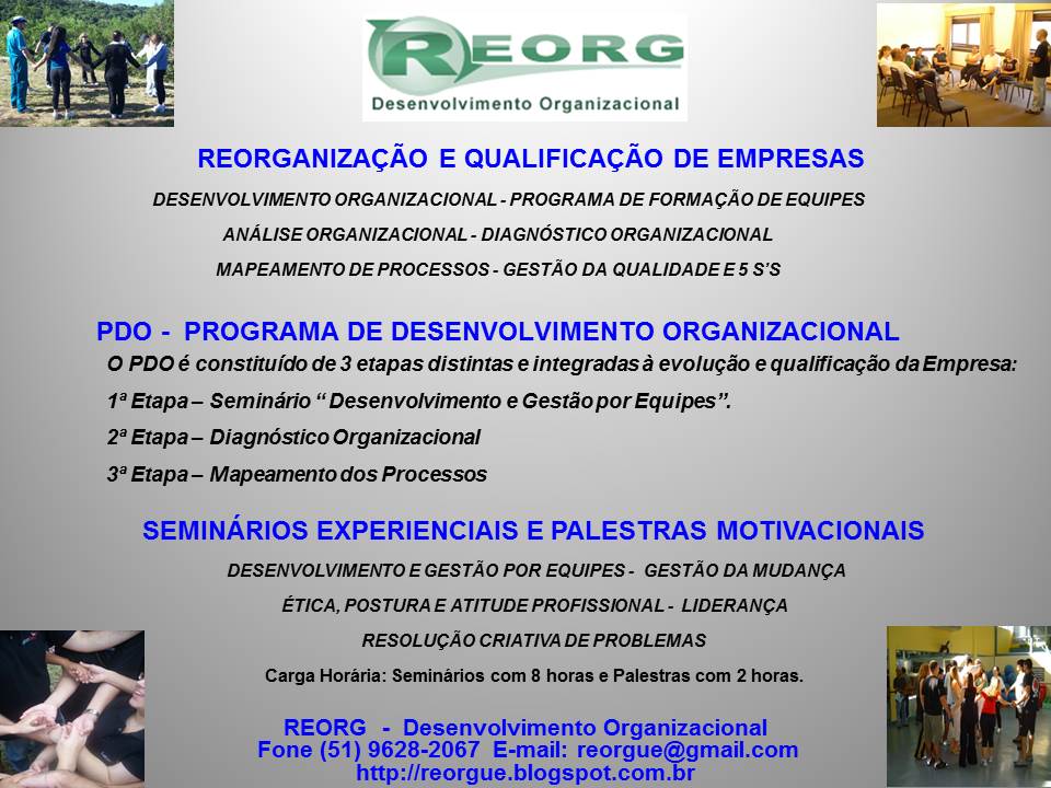 Curso de desenvolvimento organizacional