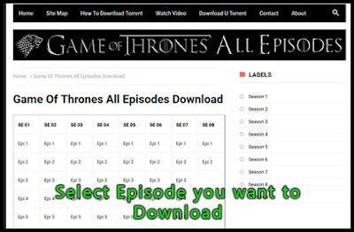 Select-jeu-thrones-épisode-you-want-to-download