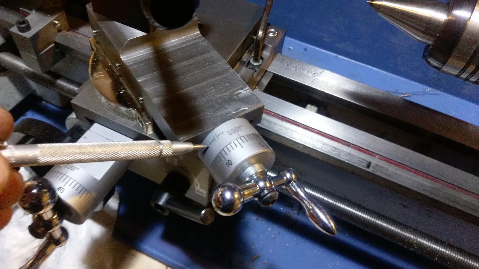 Baldwin Maker Lathe Compound Slide (cont)