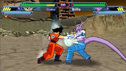 dragon ball z psp shin budokai 2