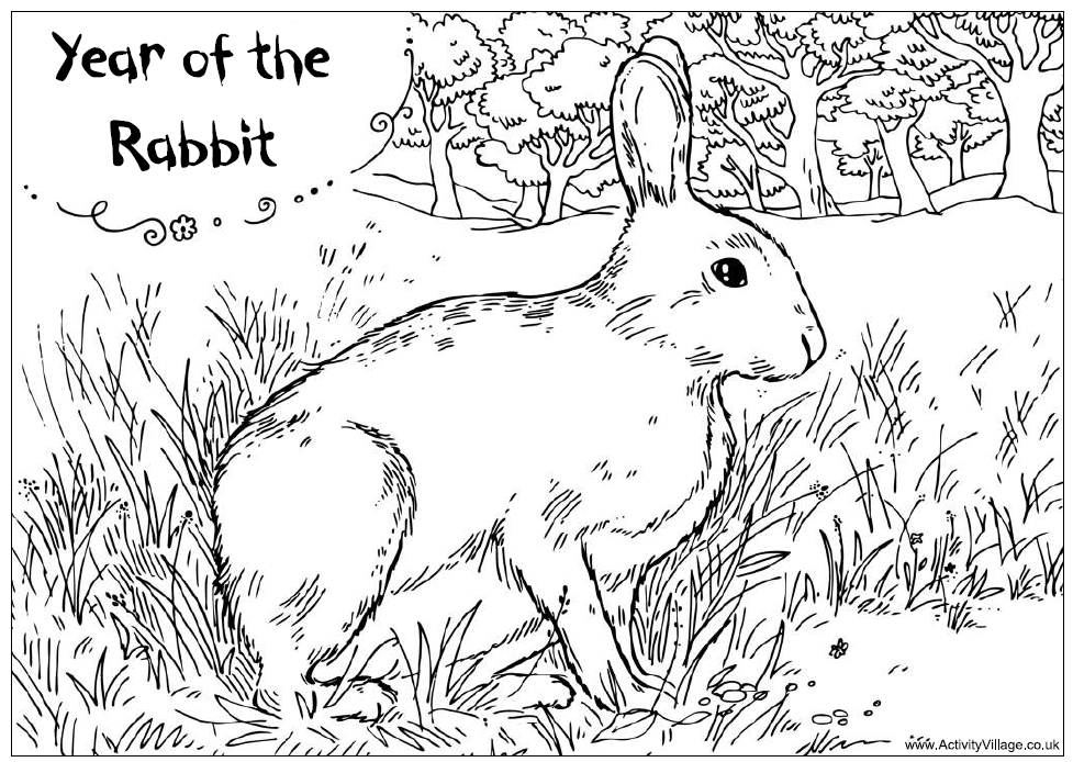 Quilt Inspiration: The year of the rabbit in thread and cloth