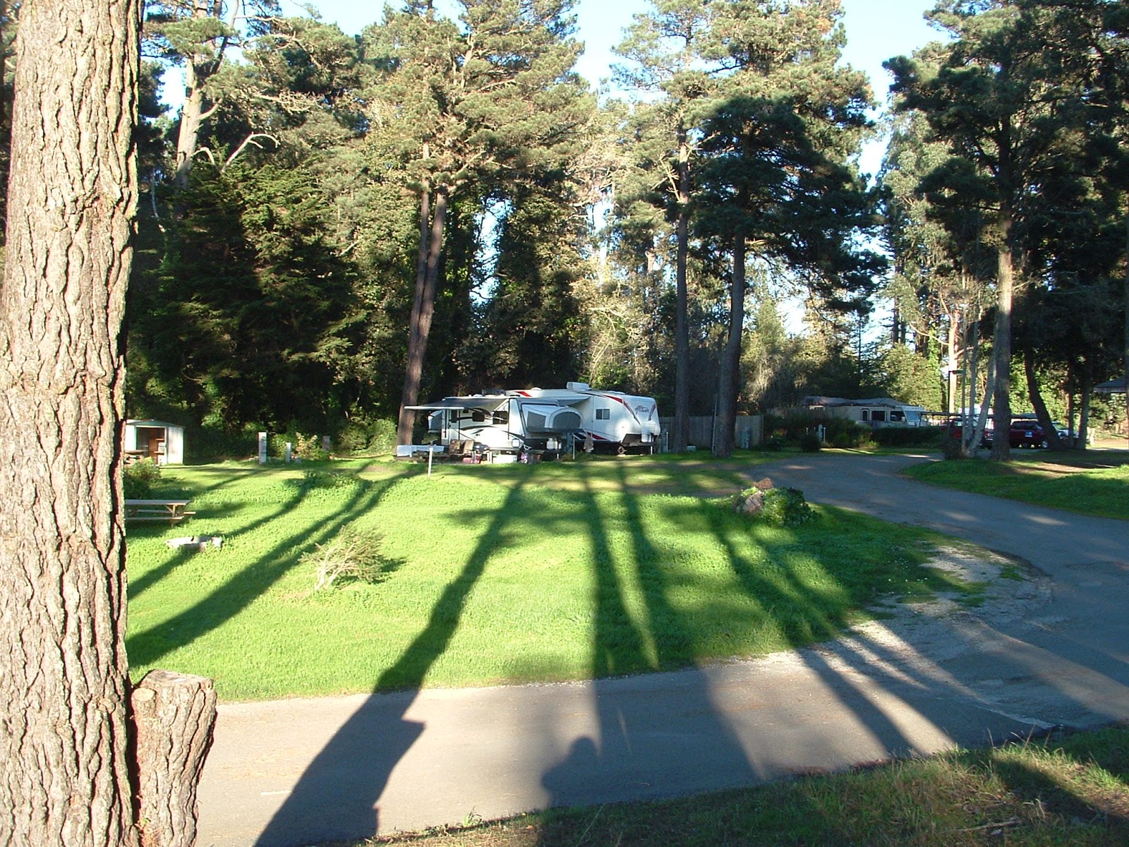 Hidden Pines RV Park Campground Fort Bragg California Fishing and Diving Hidden Pines RV