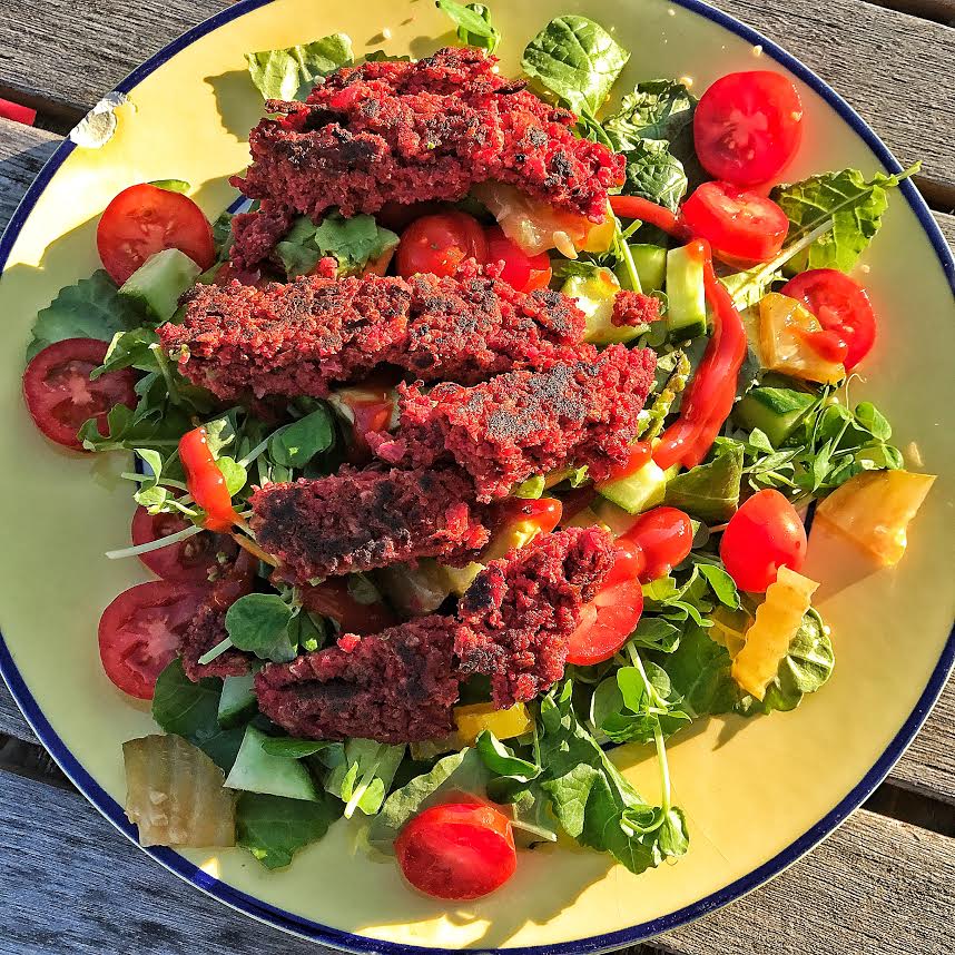 Recipe Thursday Pinto BeanBeet Burgers