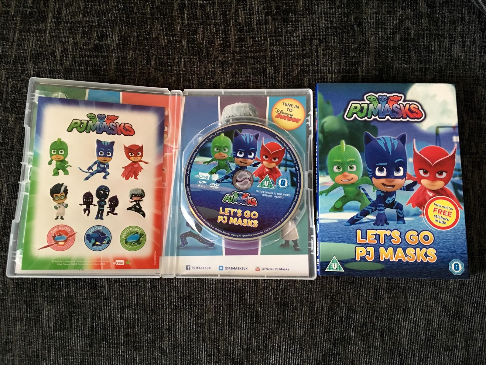 It's A Family Adventure! Let's Go PJ Masks DVD Review & Competition