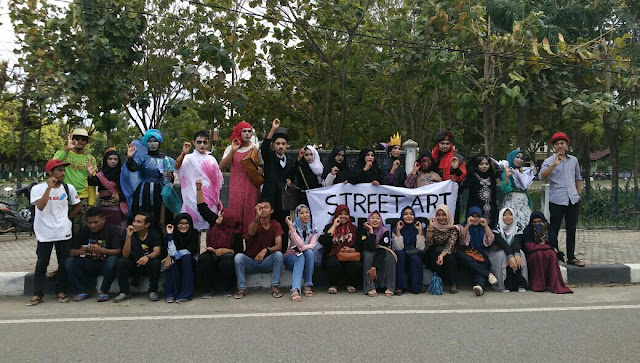 teater nol unsyiah gelar street art 2018 teater nol unsyiah gelar street art 2018