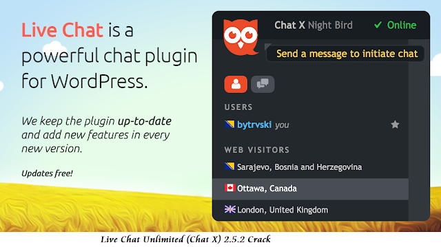 Live Chat Unlimited (Chat X) 2.5.2 Crack Download Live Chat Unlimited (Chat X) 2.5.2 Crack Download