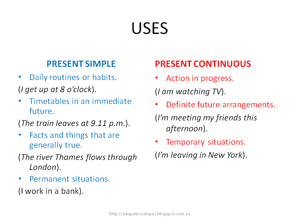 Two Present Tenses