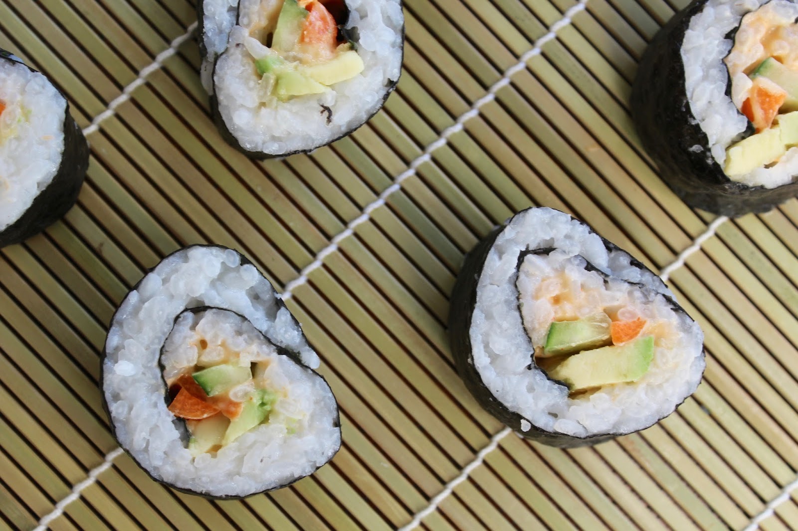The Lifestyle Notebook : Homemade Vegan Sushi