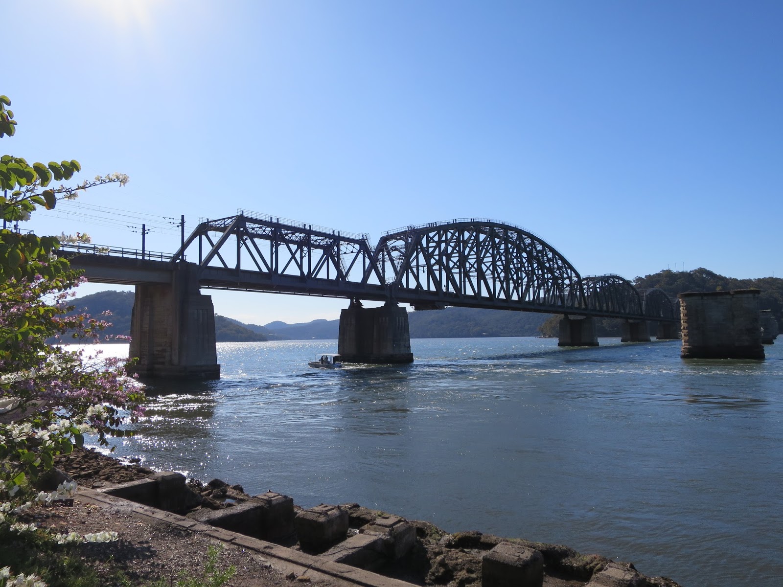 Sydney Australia Hawkesbury River Rail Bridge