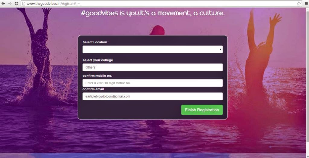 goodvibes registration