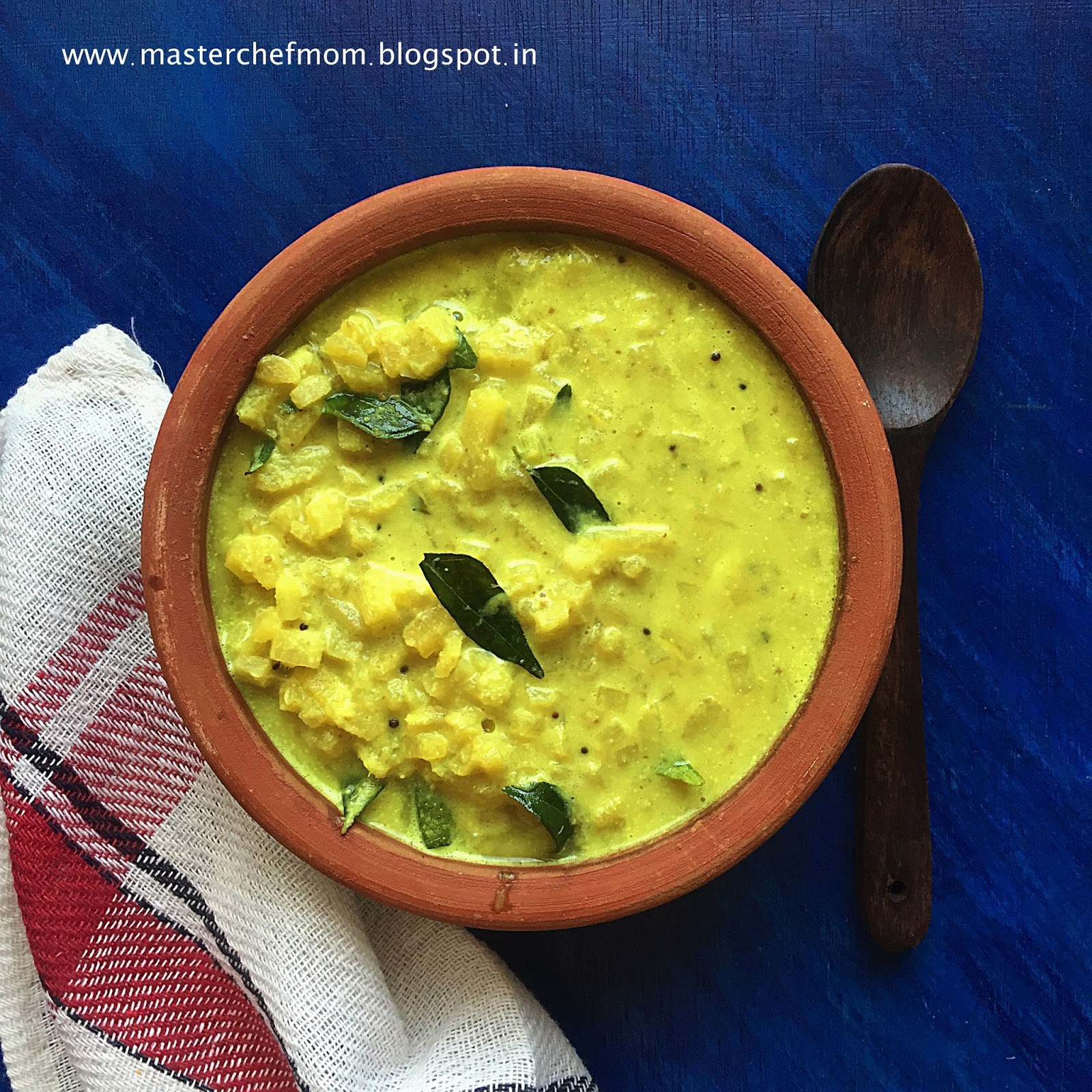 MASTERCHEFMOM Vazhaithandu Mor Kootu Recipe Banana Stem Buttermilk Curry