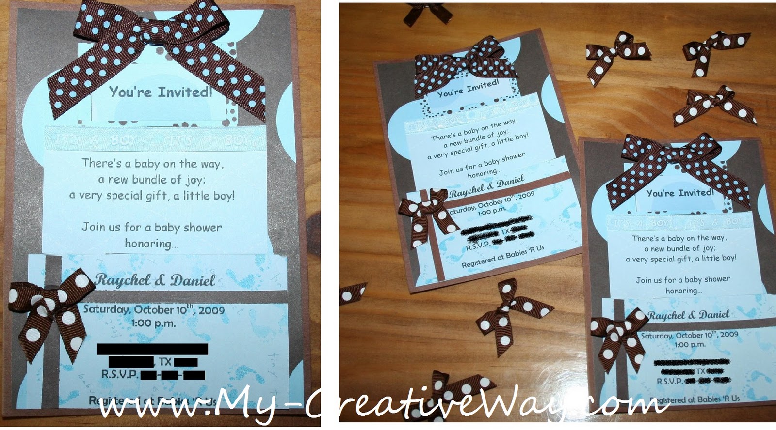 Blue And Brown Baby Shower Decorations | Baby Rooms Decorating