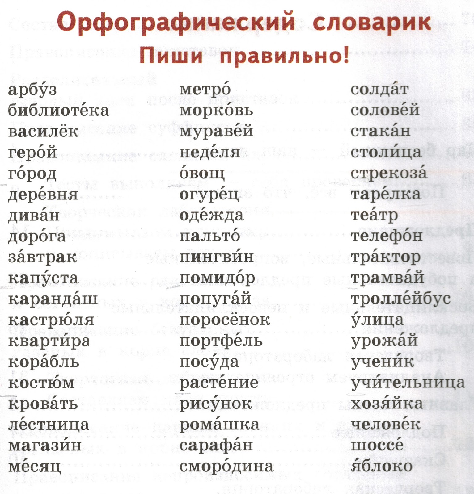Пиши правильно словарные слова. Словарные слова 3 класс по русскому языку школа россии канакина. Словарик правильных слов. Словарные слова 1 и 2 класса по русскому языку. Словарик правильных слов.