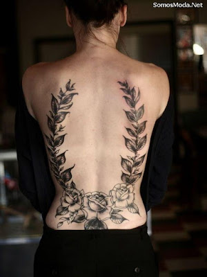 Tatuajes para mujeres en la espalda Tatuajes para mujeres en la espalda